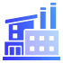 Attur International in-house design capabilities icon with factory building graphic