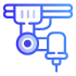 Attur International modern machinery icon with CNC and precision engineering graphic